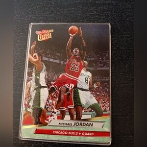 92-93 Fleer Ultra Michael Jordan Basketball Card
